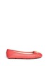 Main View - Click To Enlarge - MICHAEL KORS - 'Fulton' saffiano leather moccasins