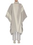 Main View - Click To Enlarge - JOSEPH - Stripe cashmere blend kaftan poncho