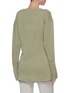 Back View - Click To Enlarge - JOSEPH - Distressed detail cashmere sweater