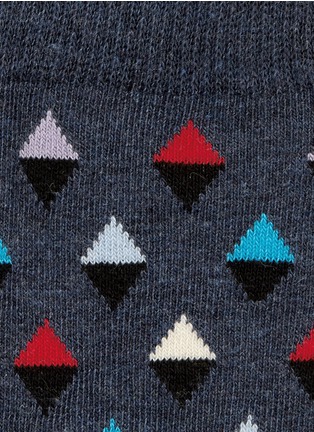 Detail View - Click To Enlarge - HAPPY SOCKS - Mini diamond socks