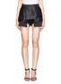 Main View - Click To Enlarge - ELLERY - Lacquer weave wrap shorts