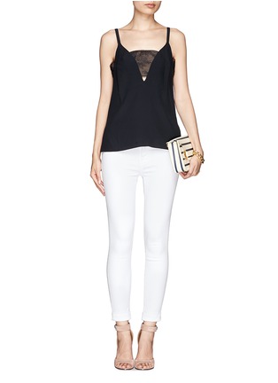Figure View - Click To Enlarge - J BRAND - Anja roll cuff jeans