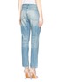 Back View - Click To Enlarge - RAG & BONE - 'The Dre' distressed jeans