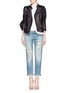 Figure View - Click To Enlarge - RAG & BONE - 'The Dre' distressed jeans