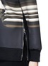 Detail View - Click To Enlarge - NEIL BARRETT - Stretch sculpture print scuba sweatshirt