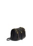 Front View - Click To Enlarge - KARA - 'Double date' convertible leather crossbody bag