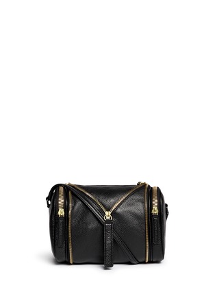 Main View - Click To Enlarge - KARA - 'Double date' convertible leather crossbody bag