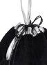Detail View - Click To Enlarge - KARA - Shearling leather rice pouch