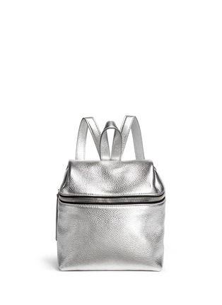 Main View - Click To Enlarge - KARA - Metallic small leather backpack