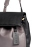 Detail View - Click To Enlarge - MARNI - Two-tone leather backpack