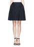 Main View - Click To Enlarge - MC Q - Flare twill skirt