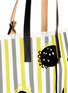 Detail View - Click To Enlarge - MARNI - Sunflower printed leather handle tote