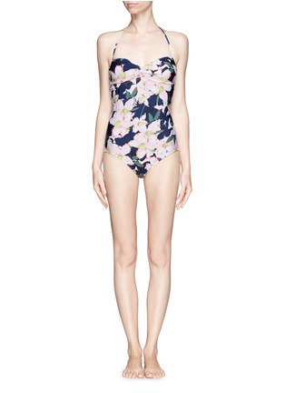 Main View - Click To Enlarge - J.CREW - Floral bandeau swimsuit
