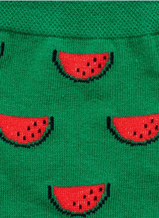 Detail View - Click To Enlarge - HANSEL FROM BASEL - Watermelon crew socks
