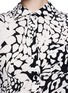 Detail View - Click To Enlarge - DIANE VON FURSTENBERG - 'Zoe' feather leopard print silk shirt dress