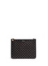 Main View - Click To Enlarge - ALEXANDER MCQUEEN - Stud skul charm double compartment leather pouch