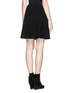 Back View - Click To Enlarge - SANDRO - 'Jones' textured knit flare skirt