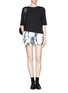 Figure View - Click To Enlarge - MAJE - 'Gambette' print bloomer shorts