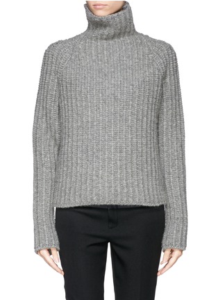 Main View - Click To Enlarge - HAIDER ACKERMANN - Wool-camel turtleneck sweater