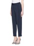 Front View - Click To Enlarge - ALICE & OLIVIA - Arthur high-waist silk-blend cropped pants