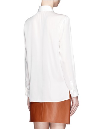 Back View - Click To Enlarge - 3.1 PHILLIP LIM - Silk-blend layer shirt