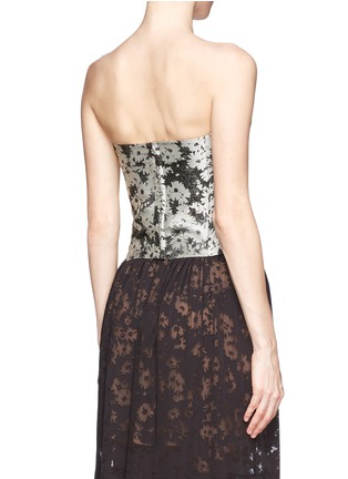 Back View - Click To Enlarge - STELLA MCCARTNEY - Laura daisy jacquard bustier