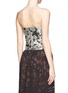 Back View - Click To Enlarge - STELLA MCCARTNEY - Laura daisy jacquard bustier