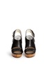 Figure View - Click To Enlarge - MICHAEL KORS - 'Carla' leather platform wedge sandals