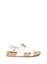 Main View - Click To Enlarge - MICHAEL KORS - 'Luna' leather flat sandals