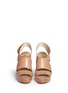 Figure View - Click To Enlarge - MICHAEL KORS - 'Carla' leather platform wedge sandals