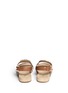 Back View - Click To Enlarge - MICHAEL KORS - 'Luna' leather flat sandals