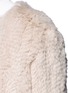 Detail View - Click To Enlarge - 72348 - 'Tara' rabbit fur knit cape jacket