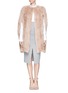 Main View - Click To Enlarge - 72348 - 'Maree' rabbit fur cape