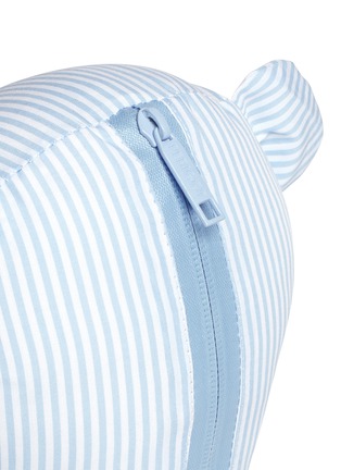 Detail View - Click To Enlarge - PERIGOT - Stripe cotton pyjamas and bear set