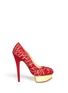 Main View - Click To Enlarge - CHARLOTTE OLYMPIA - Happily Ever After embroidery Dolly pumps