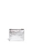 Main View - Click To Enlarge - ALEXANDER MCQUEEN - Double compartment leather pouch