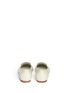 Back View - Click To Enlarge - ALEXANDER MCQUEEN - Sequin skull patent leather slip-ons