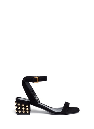 Main View - Click To Enlarge - ALEXANDER MCQUEEN - Studded suede sandals
