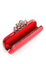 Detail View - Click To Enlarge - ALEXANDER MCQUEEN - Calf leather knuckle box clutch