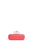 Main View - Click To Enlarge - ALEXANDER MCQUEEN - Calf leather knuckle box clutch
