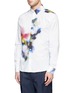 Front View - Click To Enlarge - PS PAUL SMITH - Digital floral cotton shirt