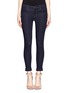 Main View - Click To Enlarge - J BRAND - Contrast stitch mid-rise skinny jeans