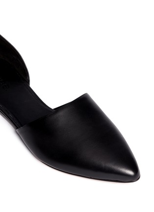 Detail View - Click To Enlarge - VINCE - Nina leather d'Orsay flats