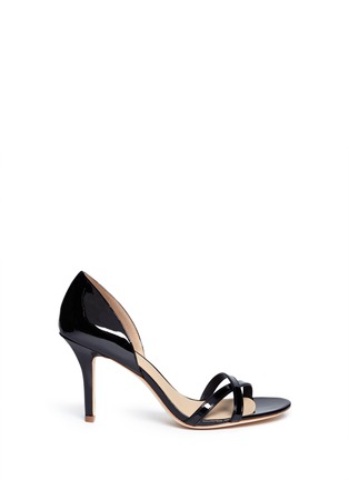 Main View - Click To Enlarge - AERIN - Cocobay patent leather d'Orsay sandals