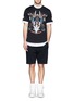 Figure View - Click To Enlarge - GIVENCHY - Racing car print T-shirt
