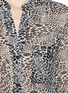 Detail View - Click To Enlarge - DIANE VON FURSTENBERG - Gilmore leopard print silk blouse