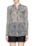 Main View - Click To Enlarge - DIANE VON FURSTENBERG - Gilmore leopard print silk blouse