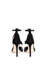 Back View - Click To Enlarge - B BY BRIAN ATWOOD - Licata metallic star suede sandals