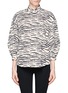 Main View - Click To Enlarge - TOGA ARCHIVES - Zebra print puff sleeve shirt