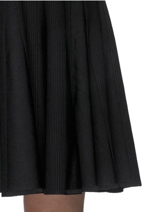 Detail View - Click To Enlarge - DIANE VON FURSTENBERG - 'Cacey' flare rib skirt